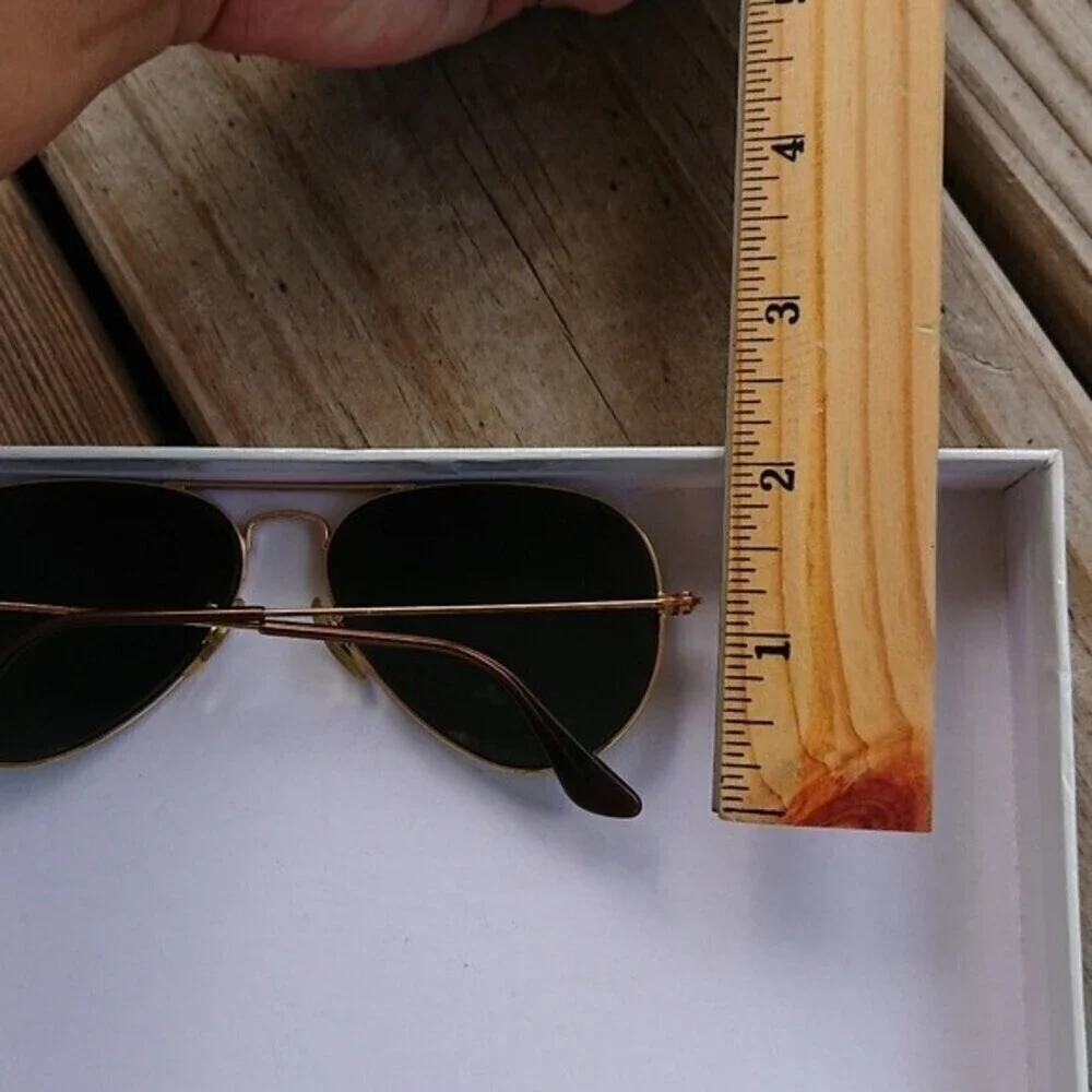 Ray-Ban RB 3025 Aviator Arista Gold 55-14-135 - FRAME ONLY